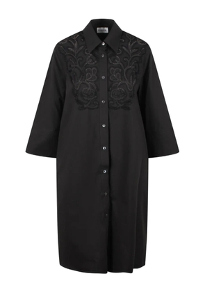 P.A.R.O.S.H. poplin midi dress - Black