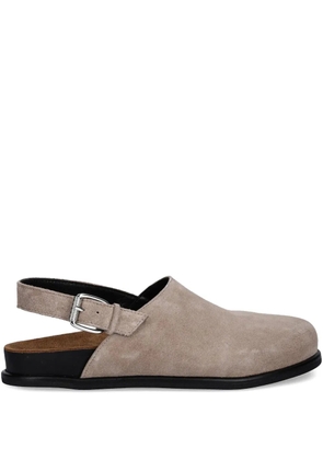 VAGABOND Effie buckled slingback mules - Neutrals