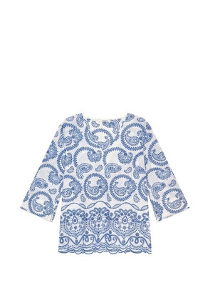 MALIPARMI paisley shirt - White