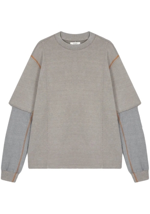 TOMBOY pigment layered t-shirt - Grey
