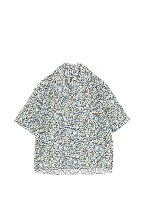 CROQUIS painted short-sleeve shirt - White