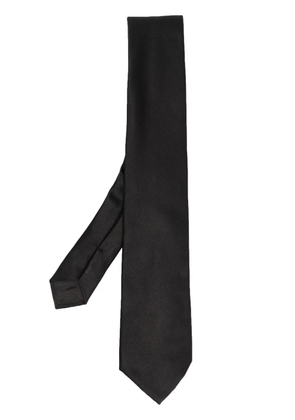 Giorgio Armani silk tie - Black
