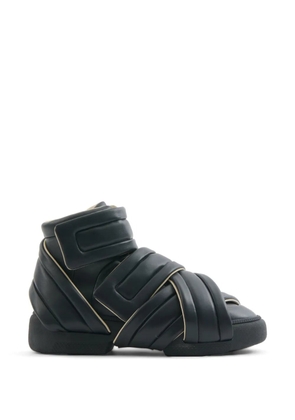 Maison Margiela Future Show leather sneakers - Black