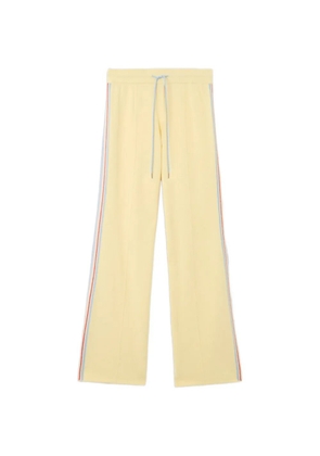 Guest In Residence striped track pants - Yellow