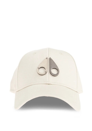 Moose Knuckles logo plaque cap - Neutrals
