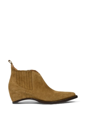 Maison Margiela heel-less chelsea boots - Neutrals