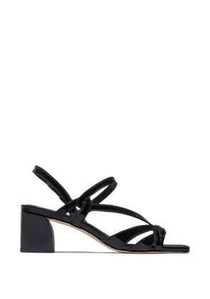 Bernardo Gyoda square-toe strappy sandals - Black