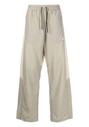 Reebok elasticated-waist ripstop track pants - Neutrals