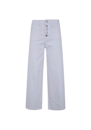 Lauren Ralph Lauren high-rise wide-leg jeans - White