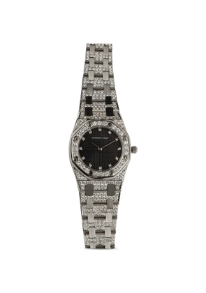 Audemars Piguet Royal Oak diamond bezel 26mm watch - Silver