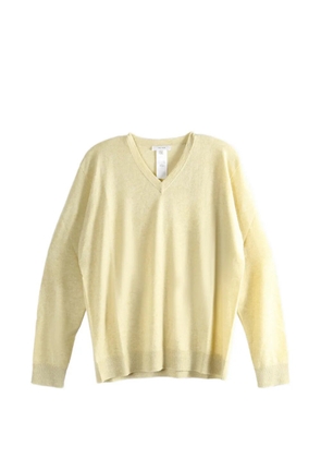 The Row Nian V-neck sweater - Yellow
