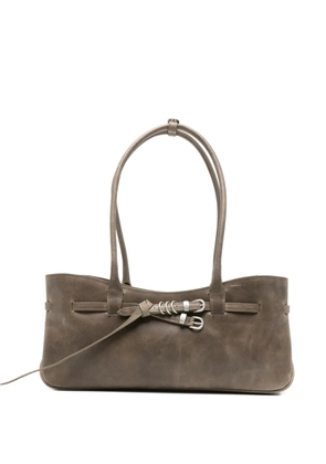 Marge Sherwood buckle-detail tote bag - Green