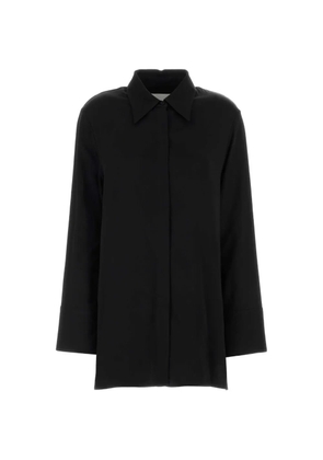 Jil Sander long-sleeve oversized shirt - Black