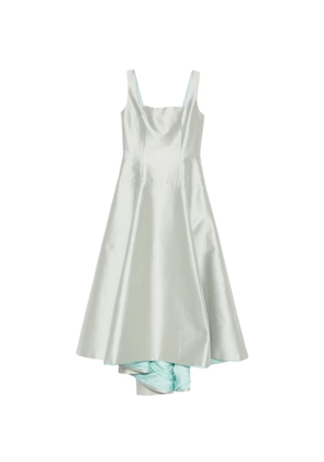 Fely Campo square-neck midi dress - Green