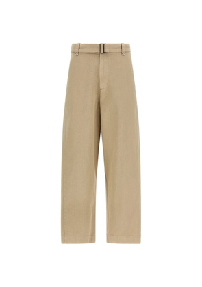 ENTIRE STUDIOS baggy belted trousers - Neutrals