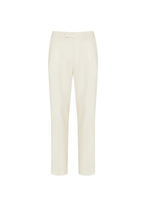 Zegna flat-front trousers - Neutrals