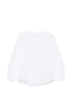 JcSophie Leslie V-neck blouse - White