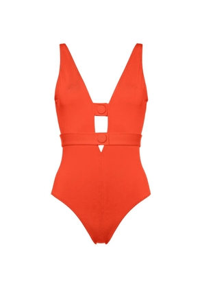 ERES Exception V-neckline swimsuit - Red