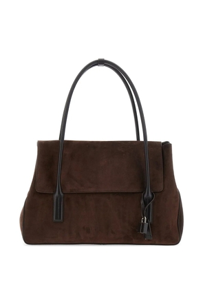 TOM FORD flap calf leather shoulder bag - Brown