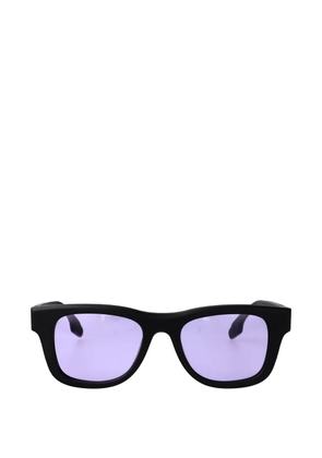 Vision Of Super Way flame rectangle sunglasses - Black