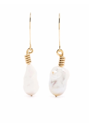 colville Pearl Light Bulb earrings - Gold