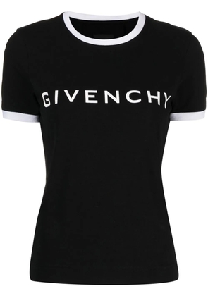 Givenchy logo-print cotton T-Shirt - Black