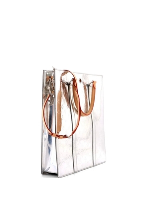 Louis Vuitton Pre-Owned Sac Plat Bag Monogram Mirror Coated Canvas tote bag - Silver