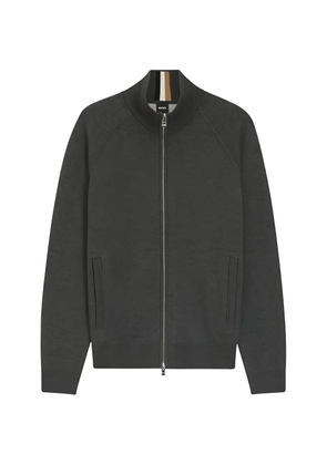 BOSS zip-up cardigan - Grey