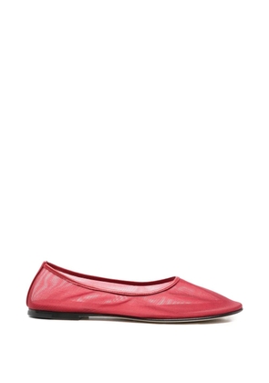 Dear Frances round-toe ballet flats - Red