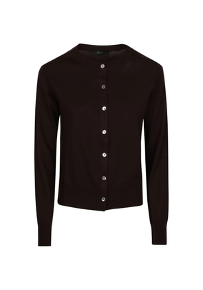 Aragona buttoned cardigan - Brown