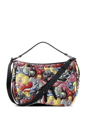 Christian Dior Pre-Owned Kenny Scharf Saddle Soft Bag Jacquard Printed Canvas crossbody bag - Multicolour