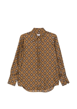 Alberto Biani patterned shirt - Brown