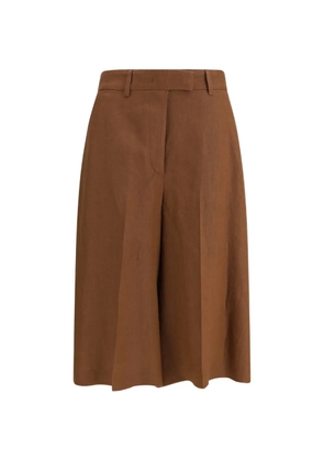 Lardini culottes shorts - Brown