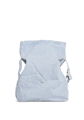 OUR LEGACY top handle denim tote bag - Blue