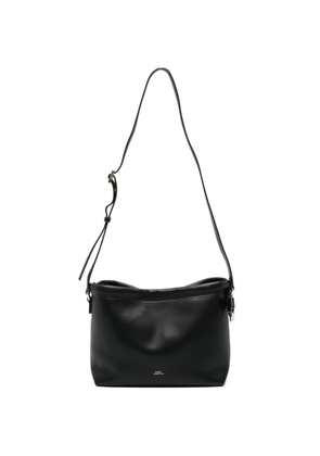 A.P.C. drawstring shoulder bag - Black