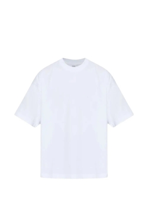 VETEMENTS Iconic logo-detail short-sleeve cotton T-shirt - White