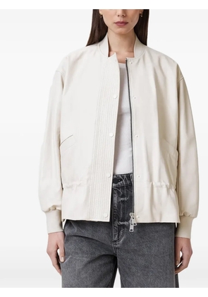 AllSaints Sofi drawstring long-sleeve jacket - Neutrals