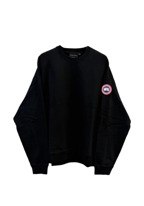 Canada Goose logo-patch sweatshirt - Black