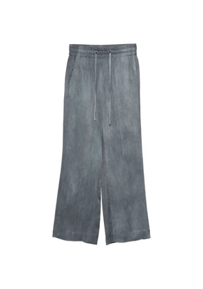 Seafarer drawstring-fastening palazzo pants - Grey