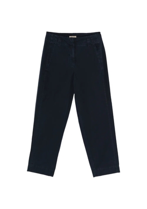Woolrich poplin tapered trousers - Blue
