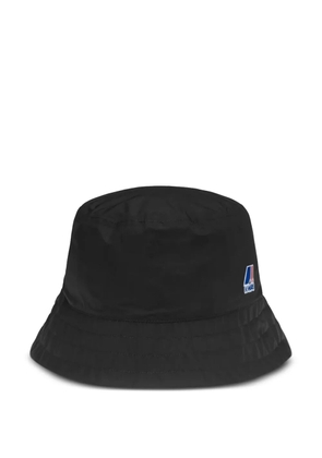 K-Way logo bucket hat - Black