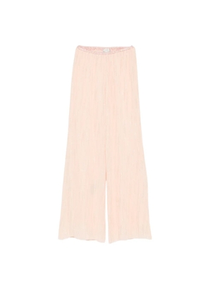 Forte Forte elasticated-waistband palazzo pants - Pink