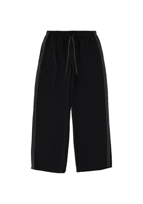 Filippa K drawstring piped trousers - Black