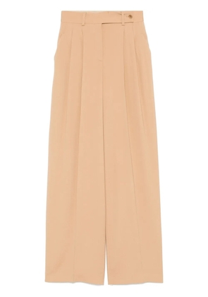 Alberta Ferretti pleated trousers - Neutrals