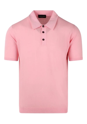 Roberto Collina cotton polo shirt - Pink