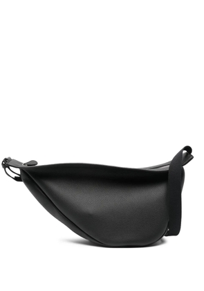 The Row large Slouchy banana bag - Black