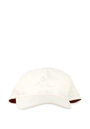 Loro Piana Pre-Owned logo-embroidered baseball cap - Neutrals