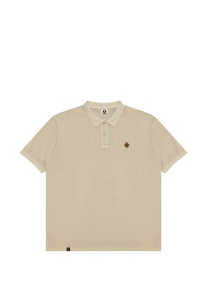 AAPE BY *A BATHING APE® appliqué polo shirt - Neutrals
