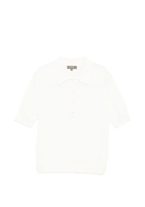N.Peal Selene polo shirt - White