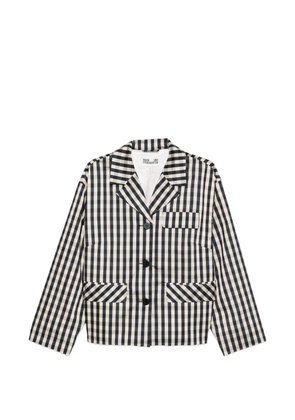Baum Und Pferdgarten Bani gingham-pattern jacket - Blue